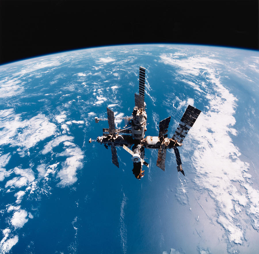 Mir Space Station by Nasa