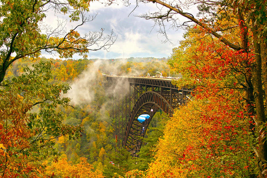 New River Gorge Bridge #17 Photograph by Mary Almond