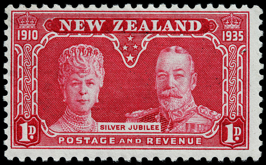 old-new-zealand-postage-stamp-photograph-by-james-hill