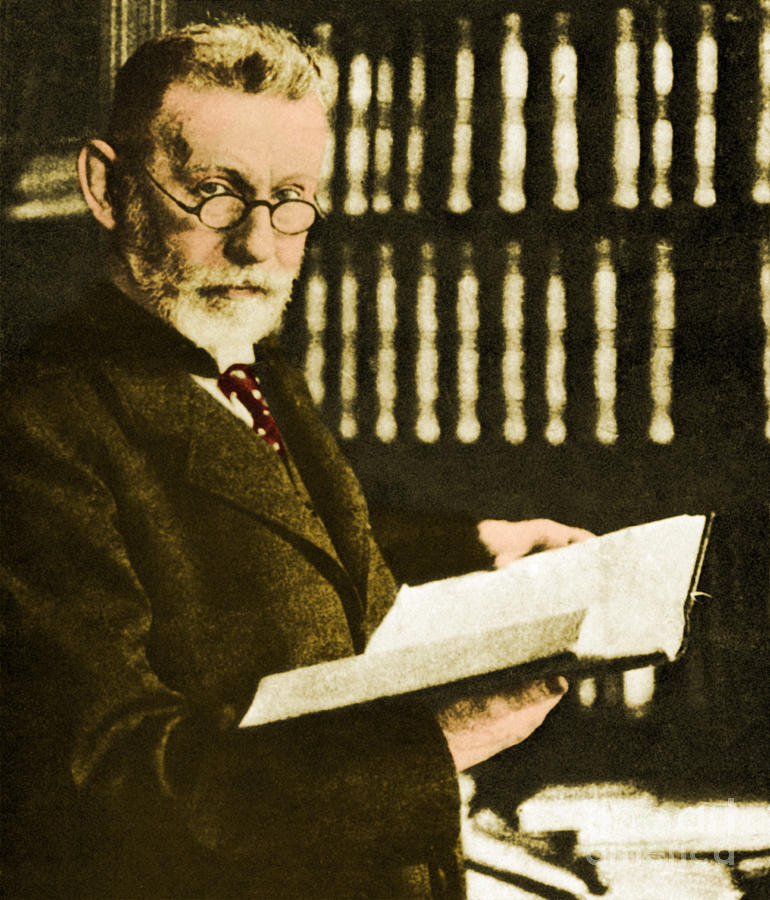 Paul Ehrlich, German Immunologist #4 Photograph by Science Source