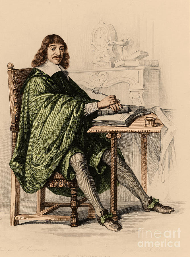 Rene Descartes, French Polymath #4 Photograph by Science Source