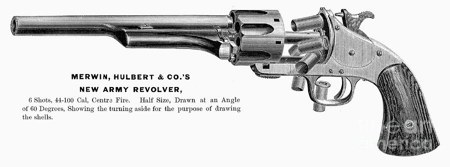 Shell Photograph - REVOLVER, 19th CENTURY #4 by Granger