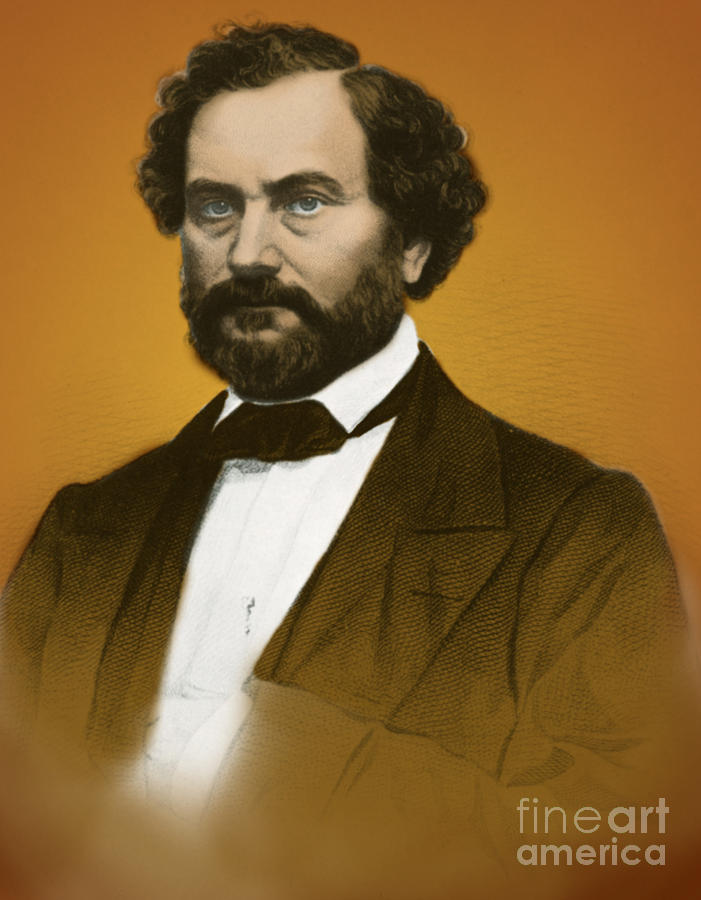 Samuel Colt Photograph - Samuel Colt, American Inventor #4 by Science Source
