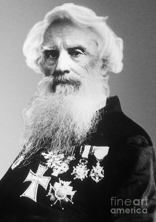 Portrait Photograph - Samuel Morse, American Inventor #4 by Science Source
