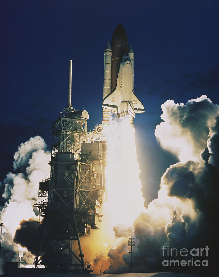 Shuttle Lift-off #4 Photograph by Science Source
