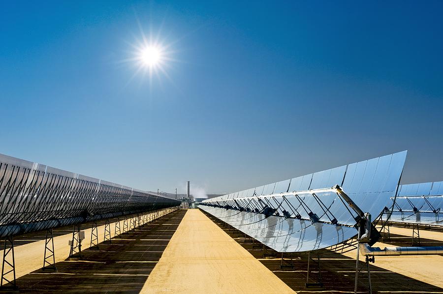 Solar Power Plant, California, Usa Photograph by David Nunuk | Fine Art ...