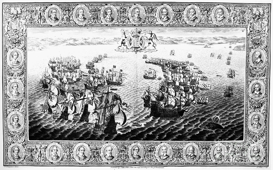 Spanish Armada, 1588 #4 Photograph by Granger
