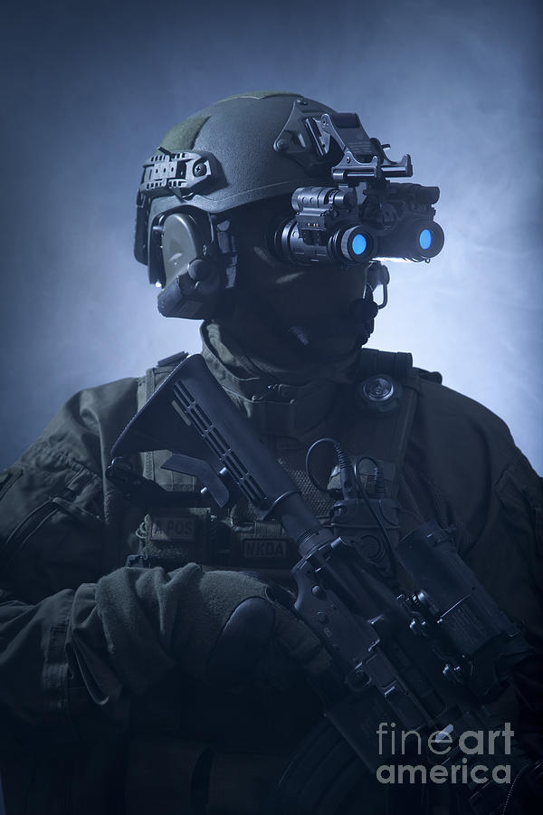 Special Operations Forces Soldier #4 Photograph by Tom Weber