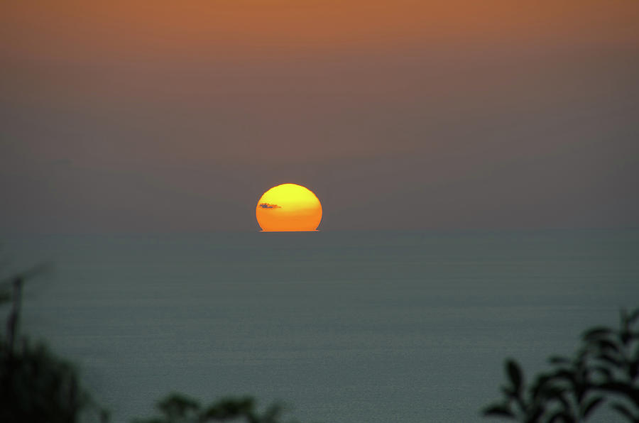 Sunset over the sea #4 Photograph by Michael Goyberg