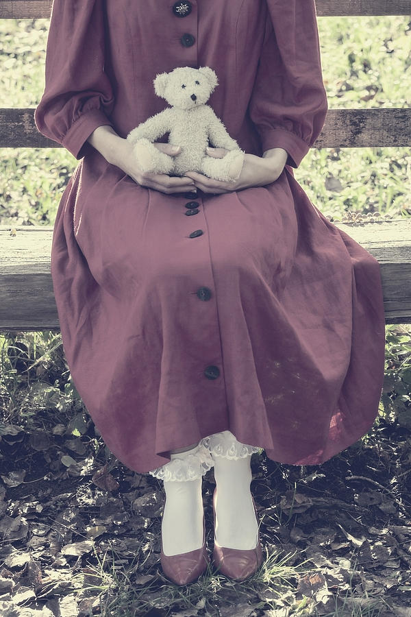 Woman Photograph - Teddy Bear by Joana Kruse Woman Photograph - Teddy Bear by Joana Kruse