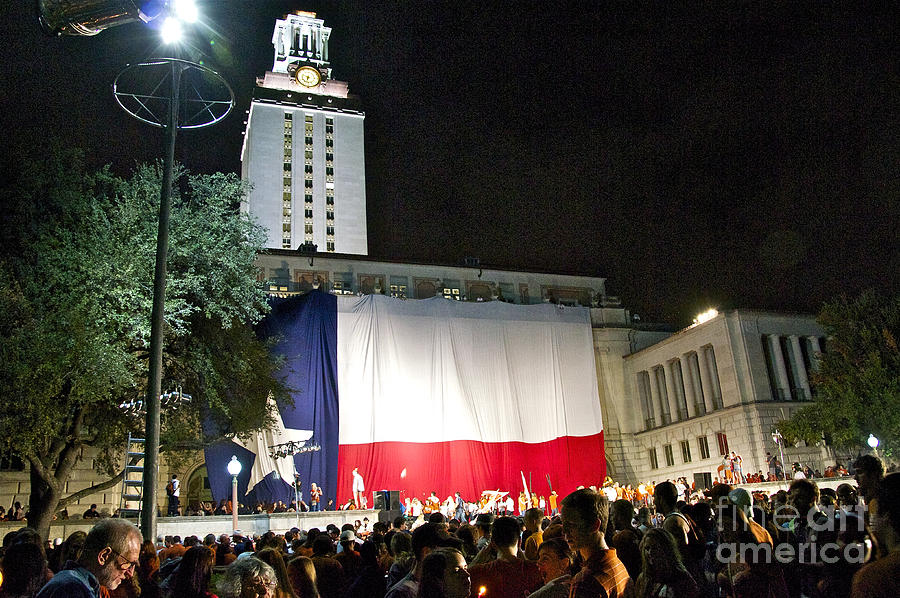 The Last University of Texas Hex Rally #4 Photograph by Sean Griffin