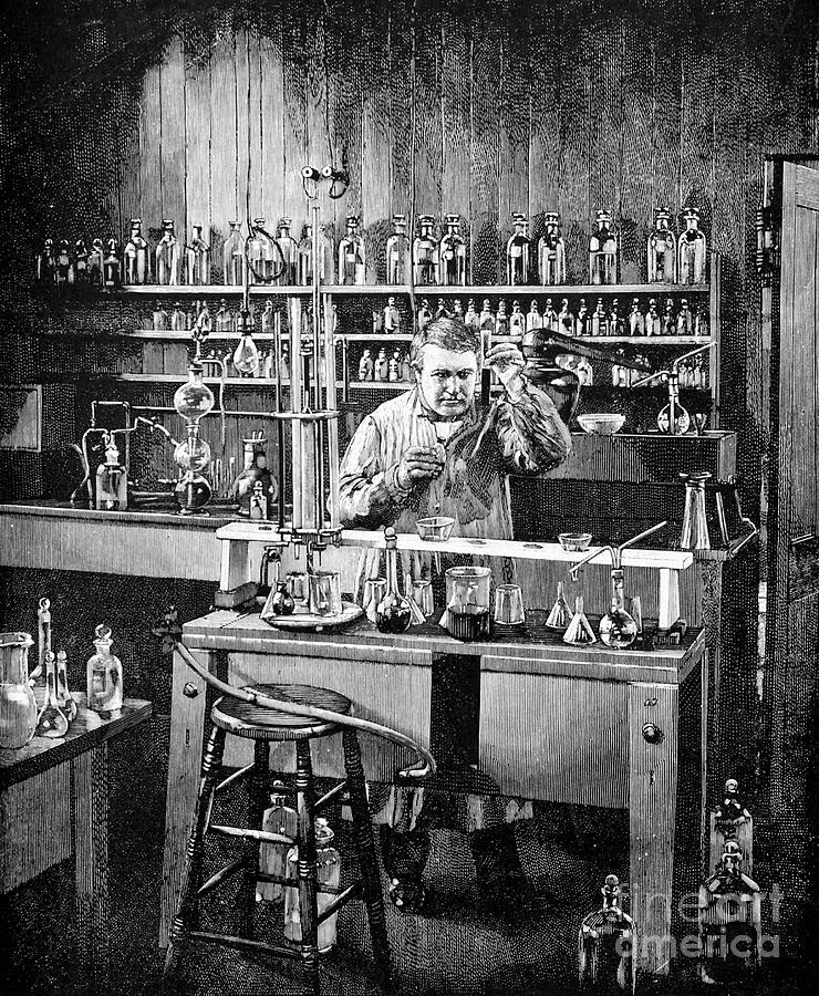 Thomas Edison (1847-1931) Photograph By Granger - Fine Art America