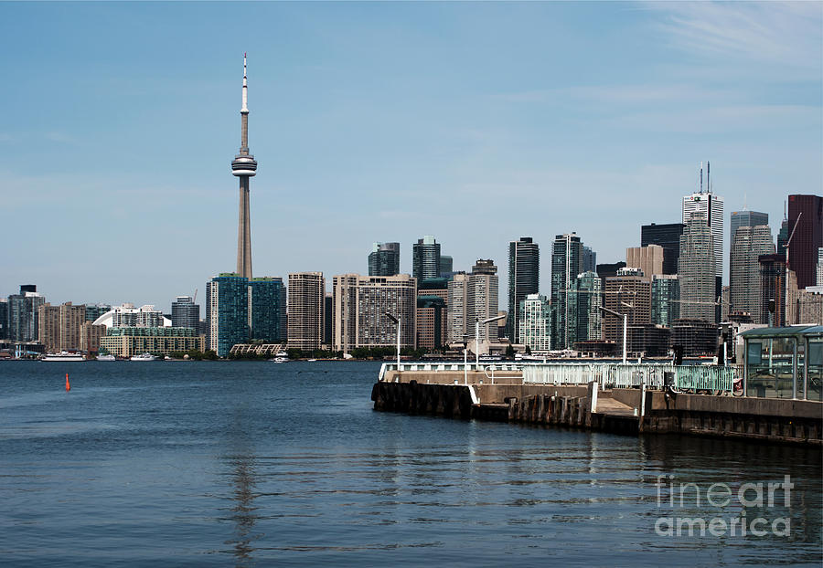 Architecture Photograph - Toronto skyline #4 by Blink Images