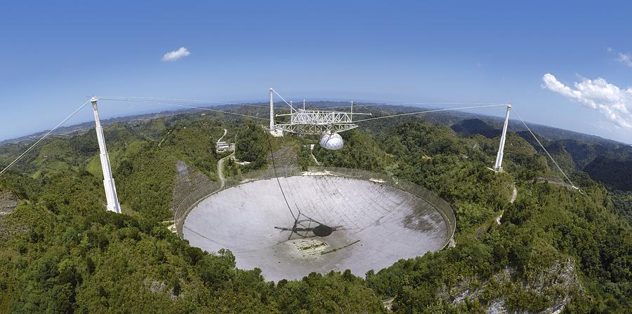 Upgraded Arecibo Radio Telescope With Subreflector #4 Photograph by David Parker