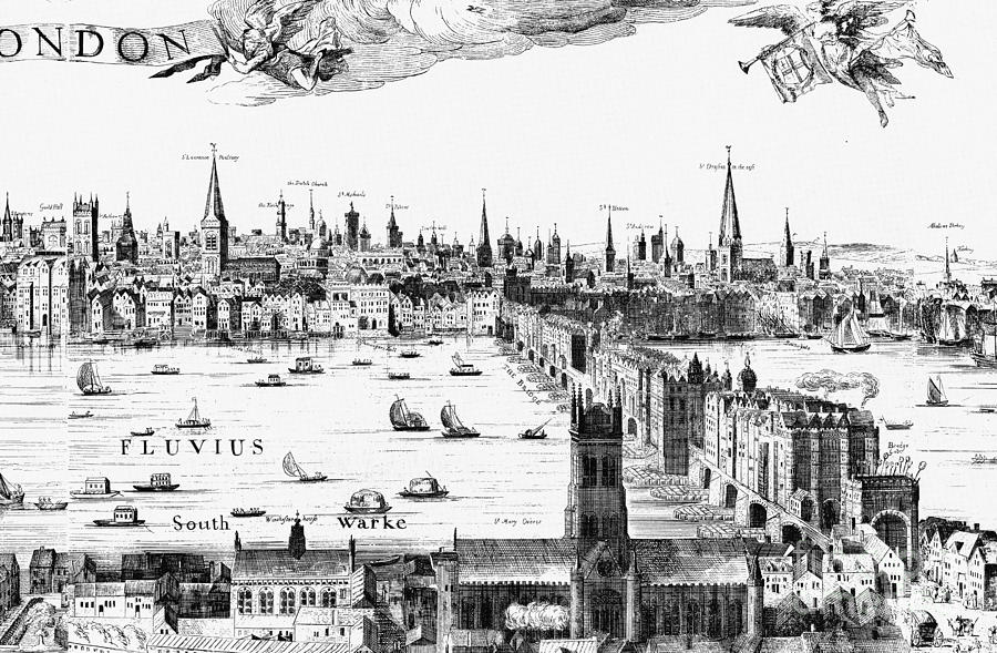 Visscher: London, 1616 Photograph by Granger - Fine Art America