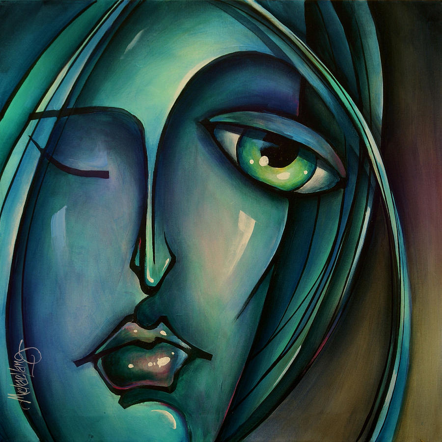 Waiting Painting by Michael Lang