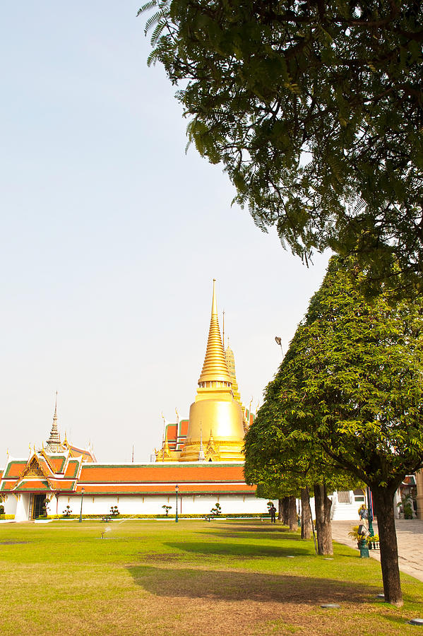 Wat Phra Kaew Temple of the Emerald Buddha Photograph by Warrunee ...