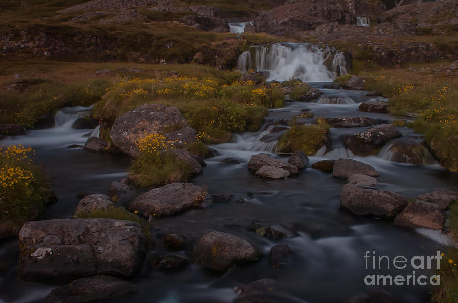 Waterfall #4 Photograph by Jorgen Norgaard