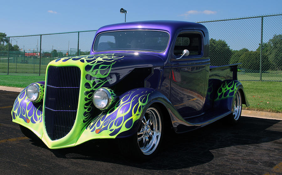 40 Ford pick up street rod #6