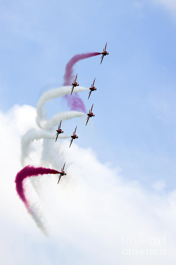 Red Arrows Photograph