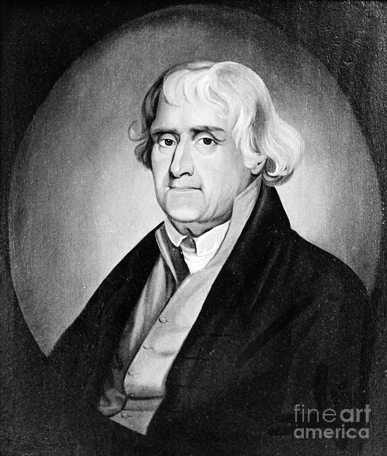 Thomas Jefferson (1743-1826) #47 Photograph by Granger