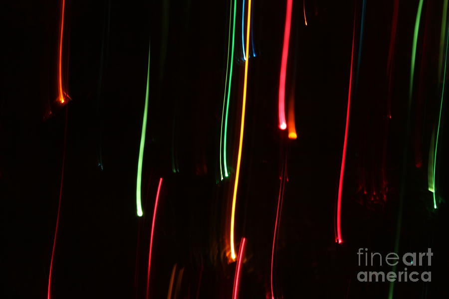 Abstract Motion Lights #5 Photograph by Henrik Lehnerer