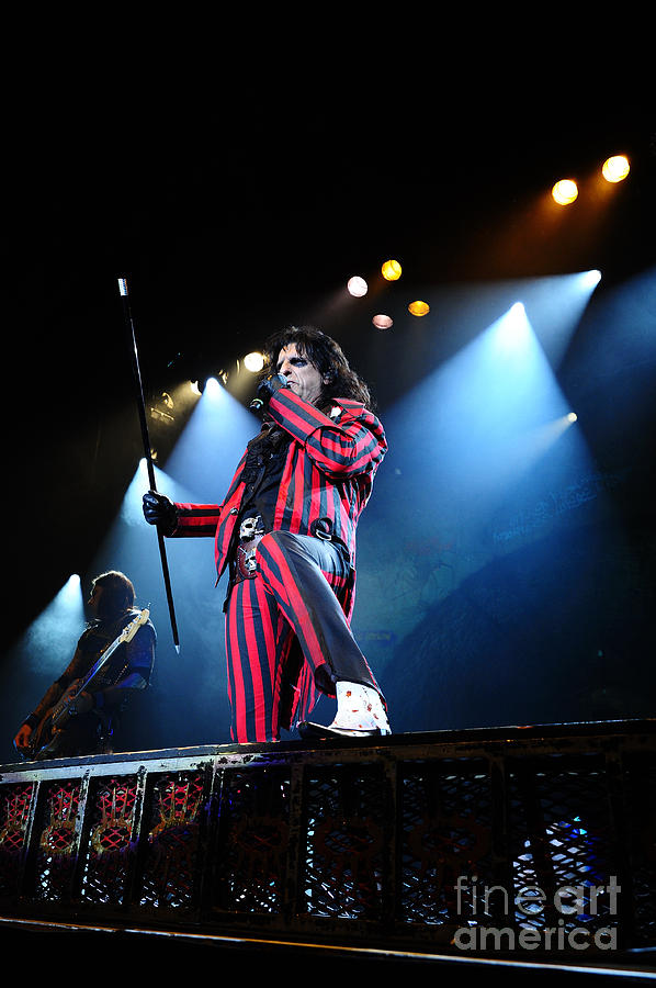 Alice Cooper #2 Photograph by Jenny Potter