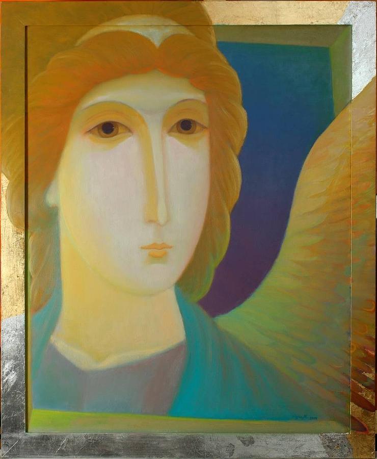 Angel #5 Painting by Dejan  Milicevic