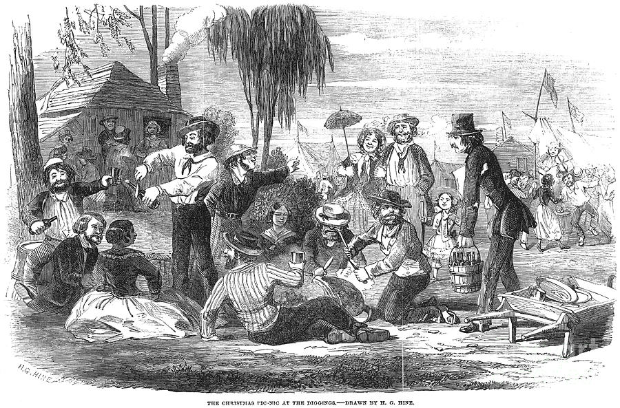 Australian Gold Rush, 1851 #5 Photograph by Granger