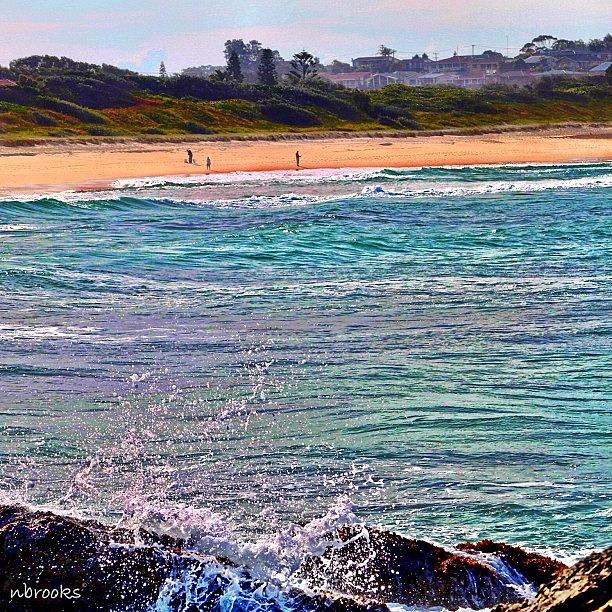 Beach Photograph - #beach #forster #australia #igaustralia #5 by Nicole Brooks