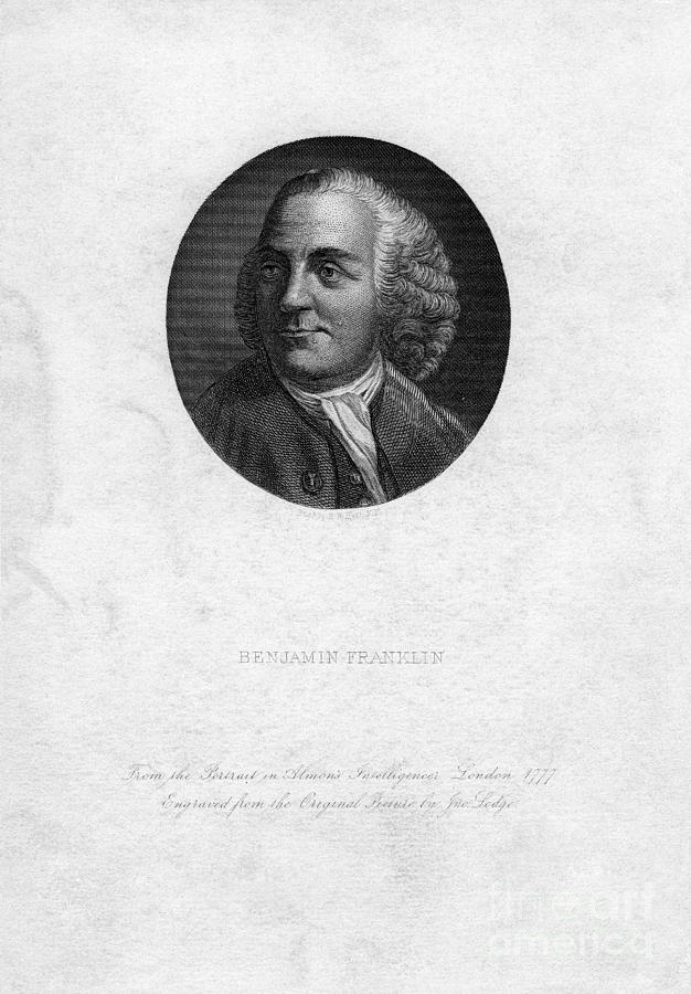 Benjamin Franklin Photograph - Benjamin Franklin, American Polymath #5 by Photo Researchers