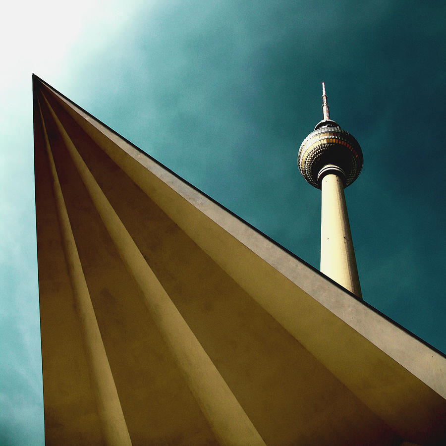 Architecture Photograph - Berlin TV Tower #5 by Falko Follert