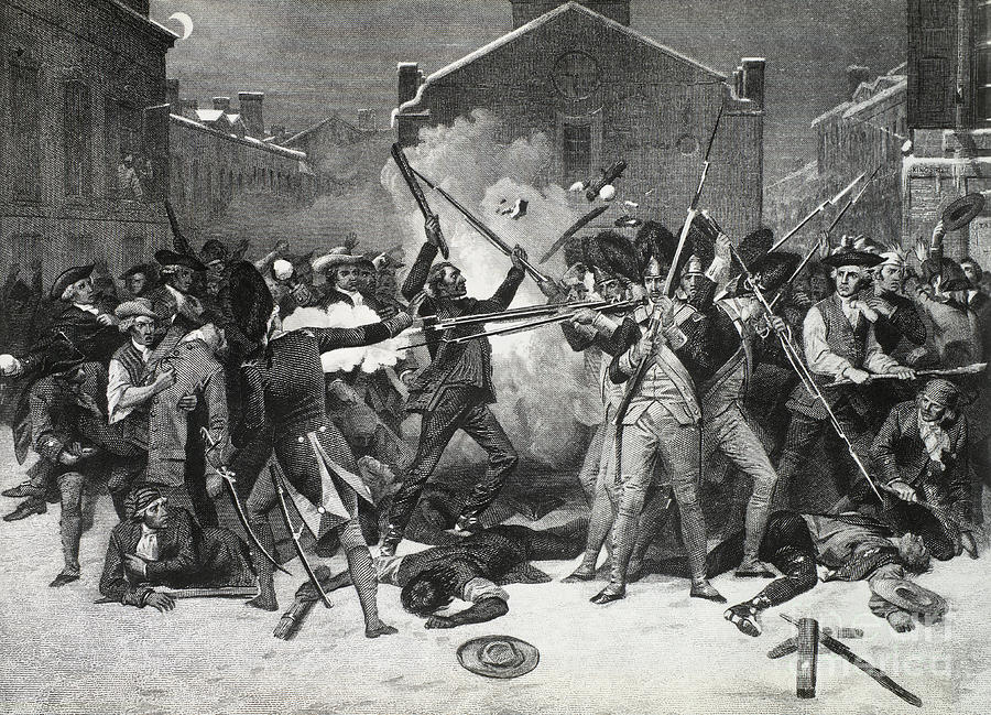 Boston Massacre, 1770 #5 Photograph by Photo Researchers
