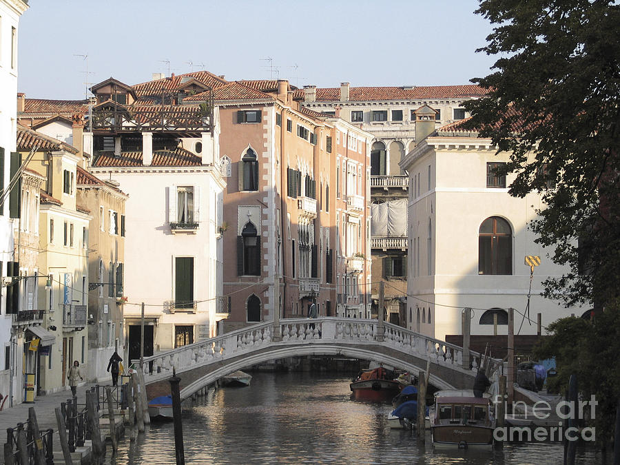 Holiday Photograph - Canal. Venice #5 by Bernard Jaubert