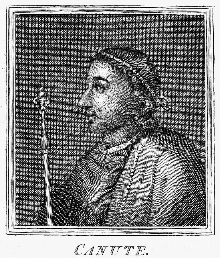 Image of CANUTE I (c995-1035) King of England (1016-35), of Denmark  (1019-35)