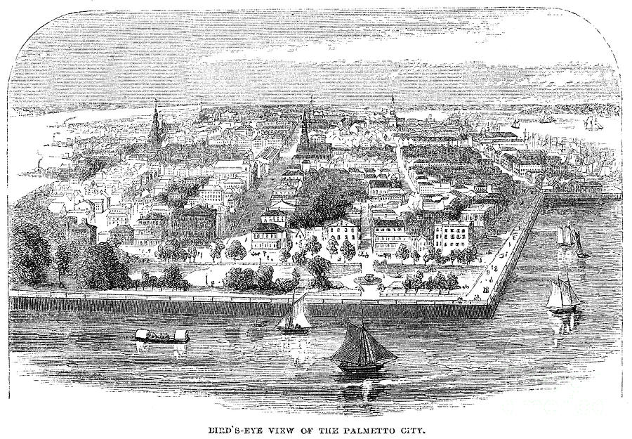 Charleston, 1857 #5 Photograph by Granger