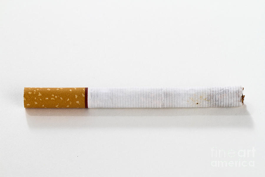 Cigarette #5 Photograph by Photo Researchers