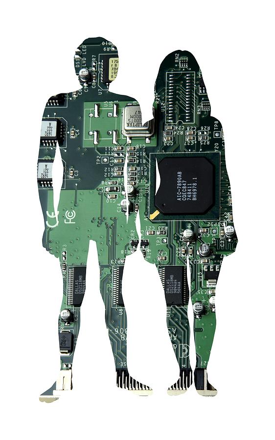 Human Photograph - Cybernetics And Robotics #5 by Victor De Schwanberg