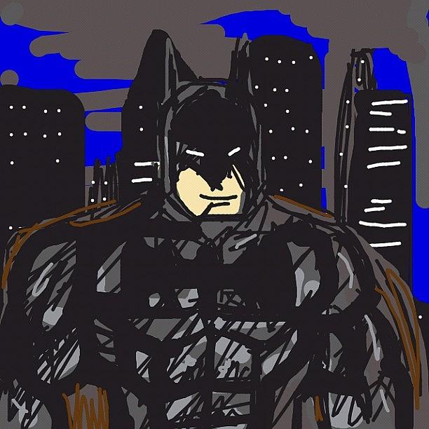 Batman Movie Photograph - #drawsomething #drawsomethingart #5 by Kidface Anbessa-Ebanks
