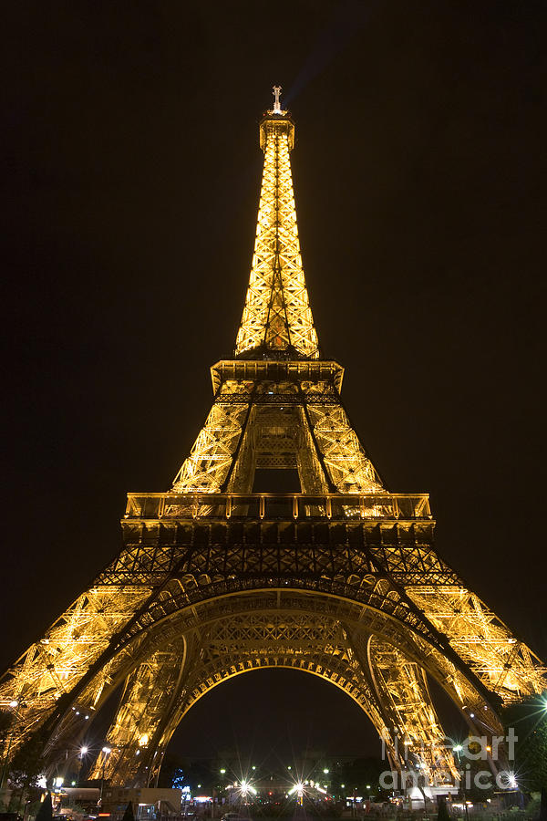 Eiffel tower by night #2 Photograph by Fabrizio Ruggeri