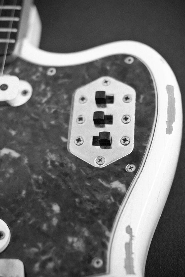 Black And White Photograph - Guitar #5 by Jeff Porter