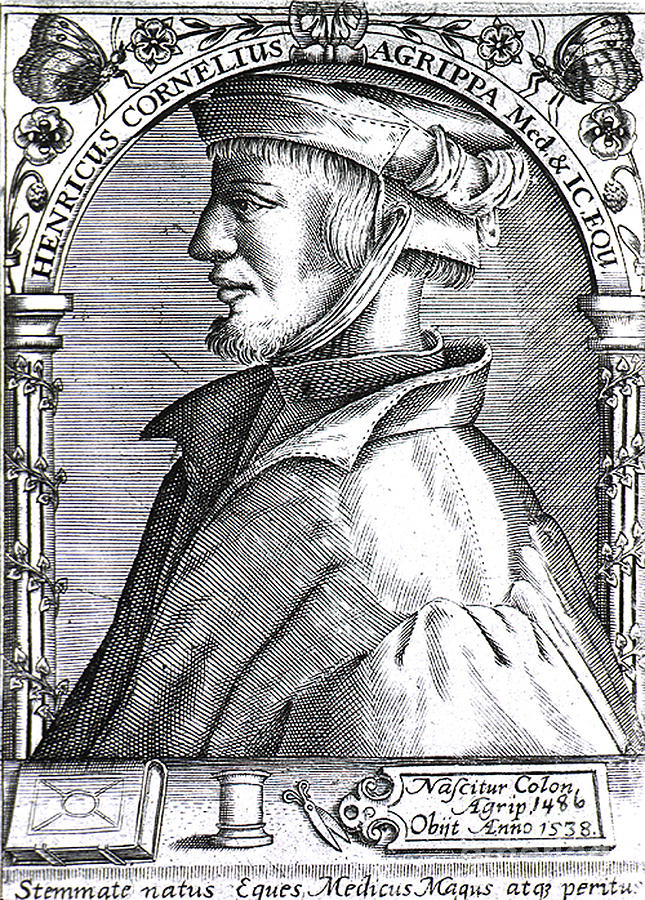 Heinrich Cornelius Agrippa, German #5 Photograph by Science Source