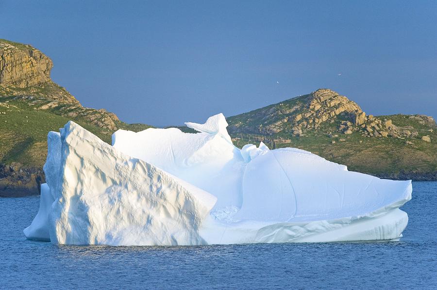 Nature Photograph - Iceberg, Canada #5 by David Nunuk