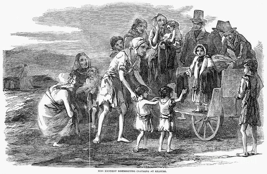 Irish Potato Famine, 1846-7 #5 Photograph by Granger