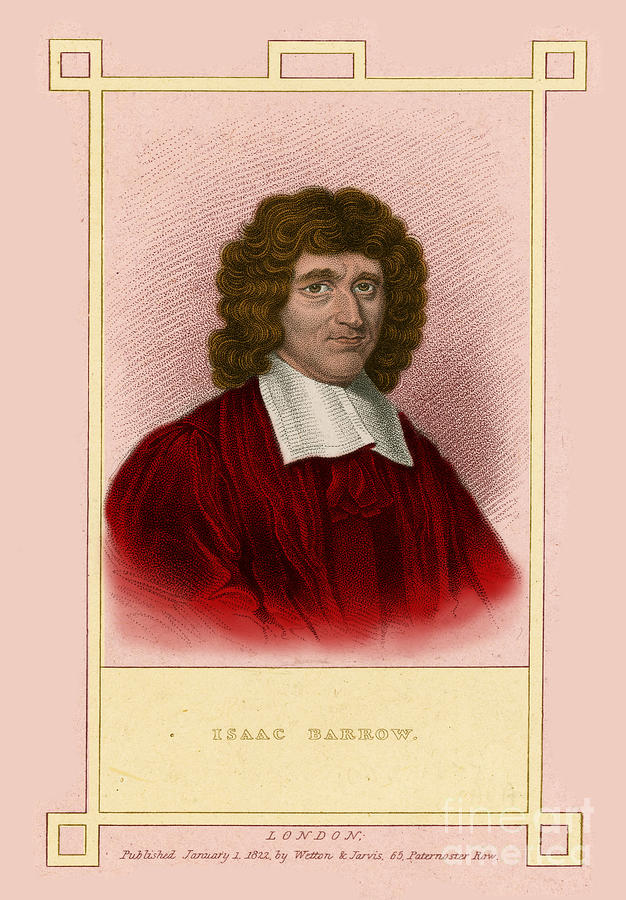 Isaac Barrow, English Mathematician #5 Photograph by Science Source