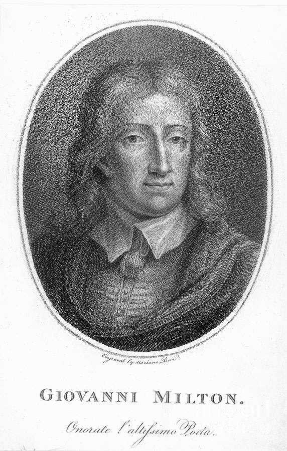 John Milton (1608-1674) Photograph By Granger - Fine Art America