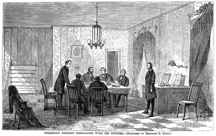 Johnson Impeachment Trial Photograph by Granger - Fine Art America