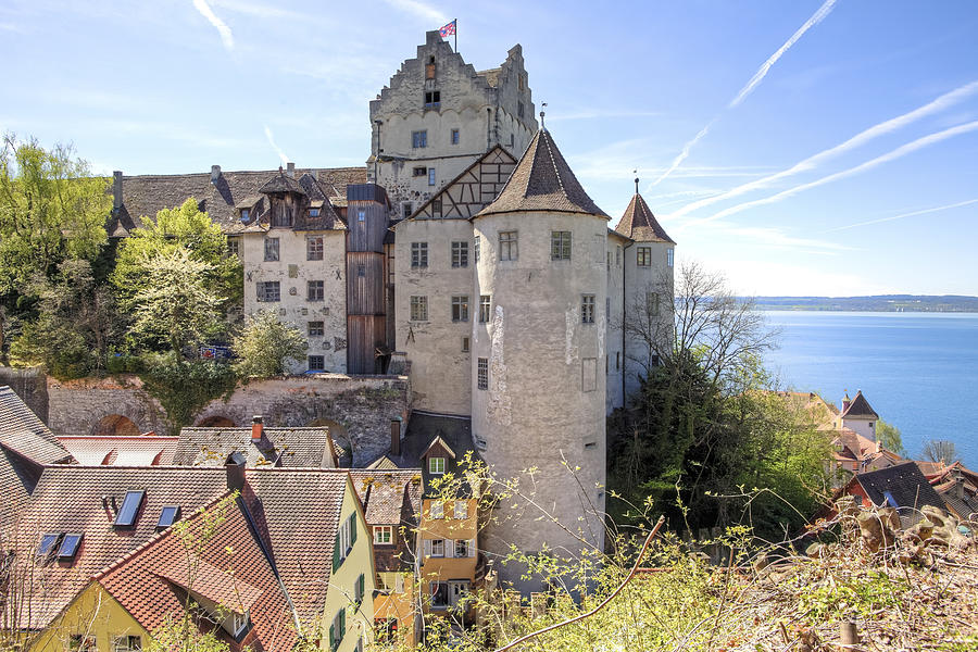 Castle Photograph - Lake Constance Meersburg #5 by Joana Kruse