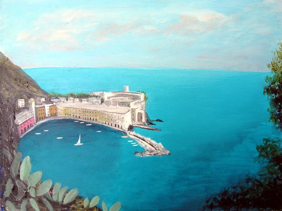 5 Lands Italy Painting by Larry Cirigliano