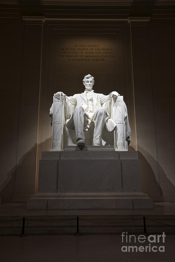 Lincoln Memorial, Washinton D.c., Usa #5 Photograph by Terry Moore